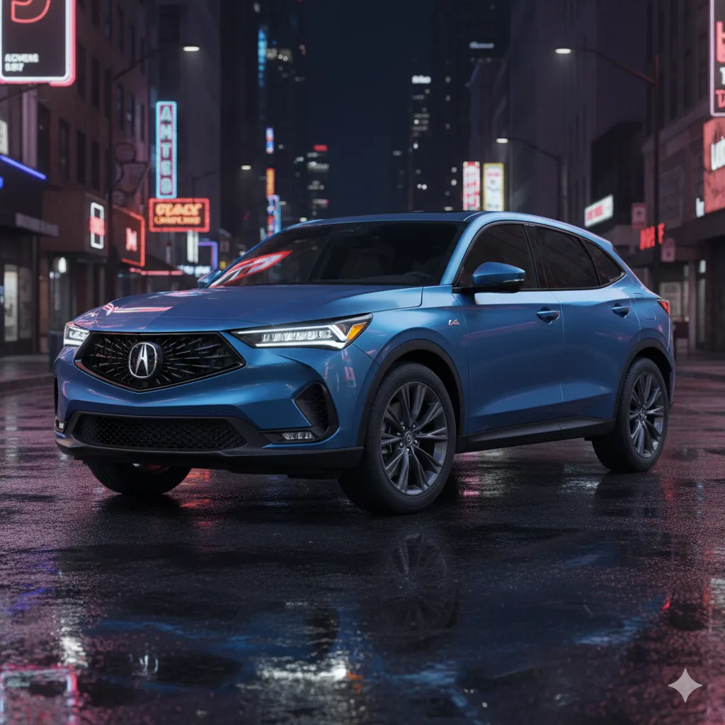 2026 Acura ADX vs. Alfa Romeo Tonale: Premium Compact SUV Showdown 2 2026 Acura ADX exterior front three-quarter view