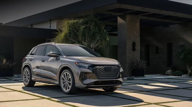 Audi Q4 55 e tron exterior image 1