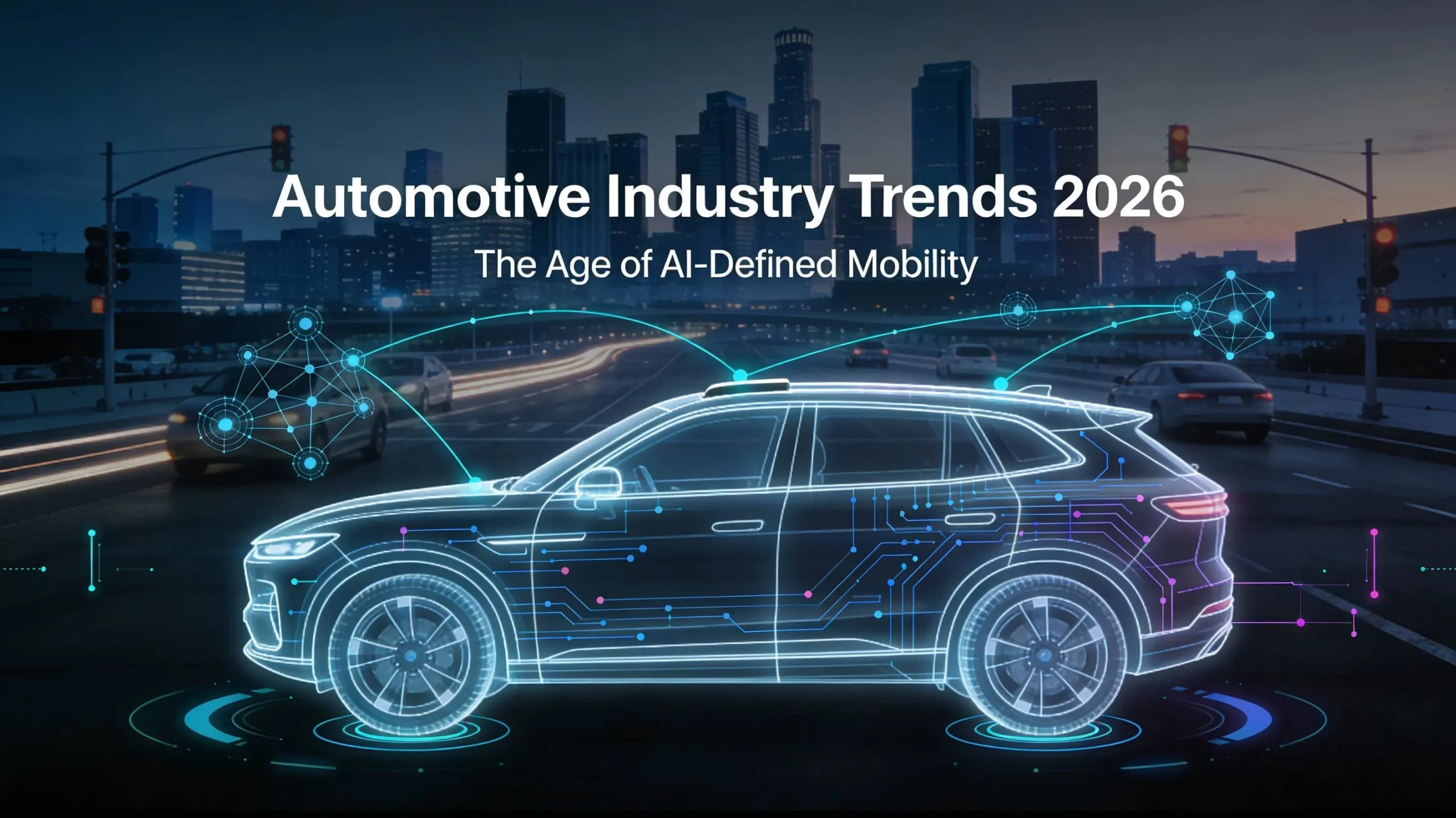 Automotive Industry Trends 2026: The Age of AI-Defined Mobility