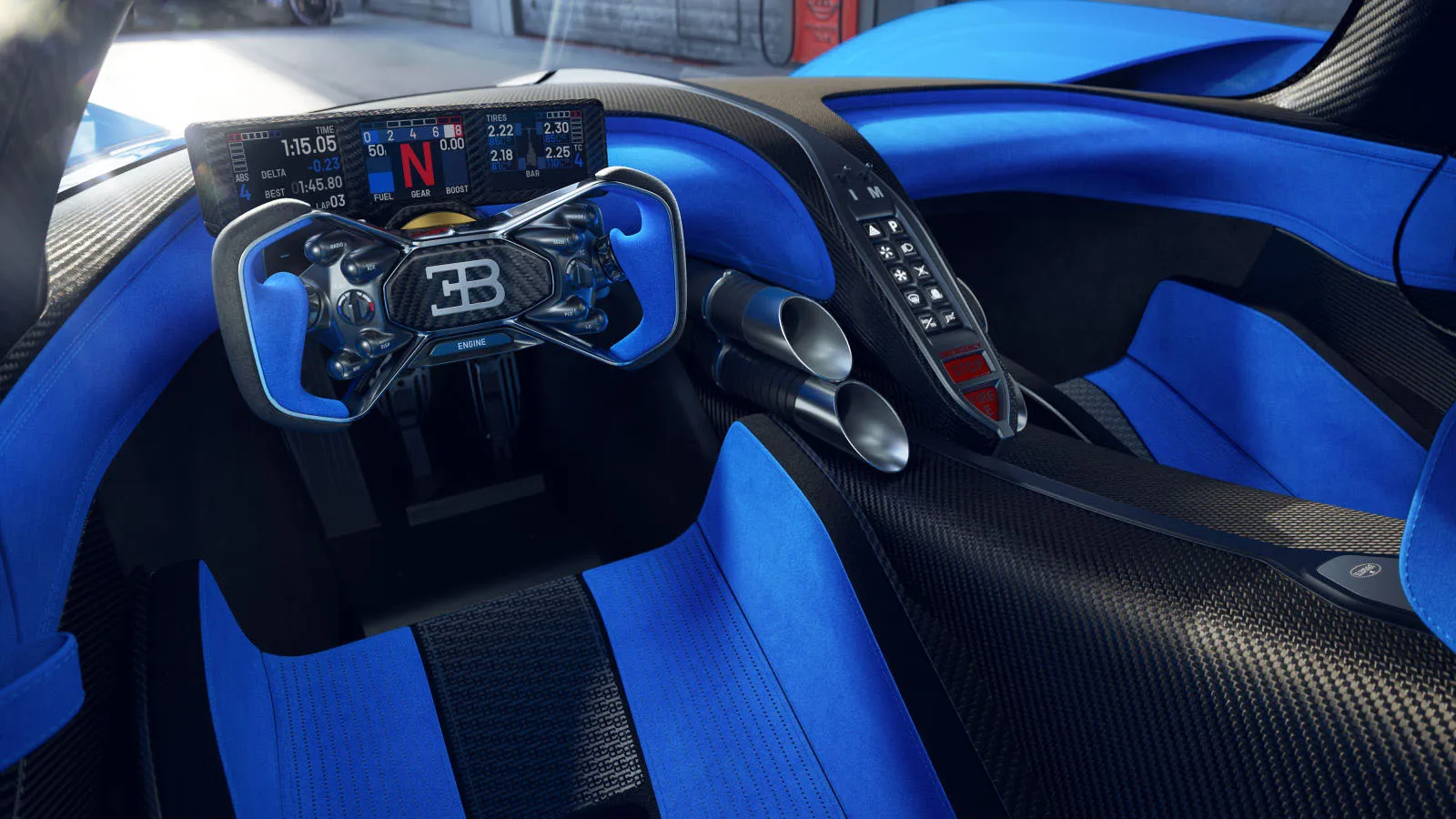 Bugatti Bolide 7 Interior