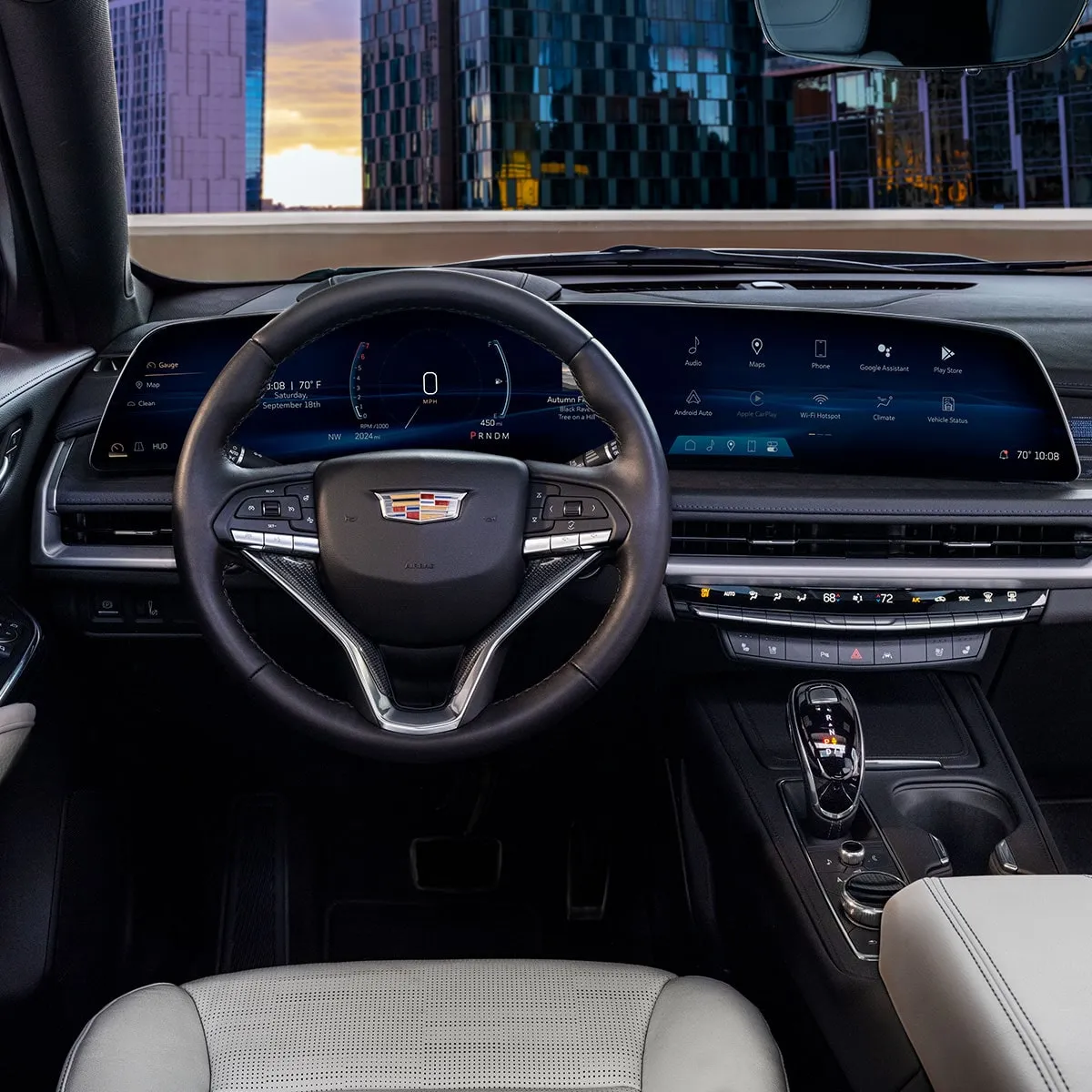 2026 Cadillac XT4 interior 33-inch display