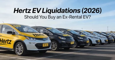 Hertz EV Sales Lot 2026