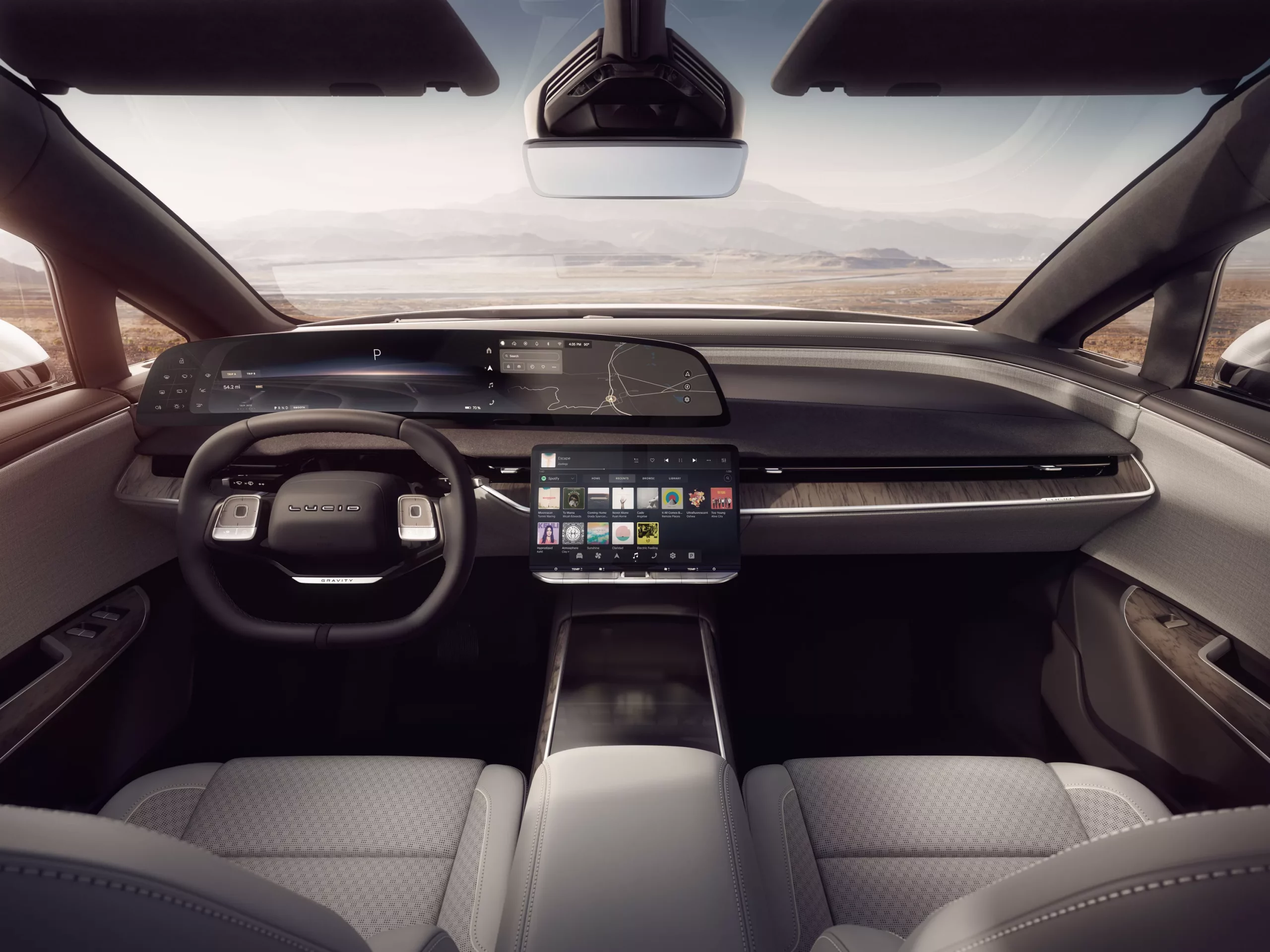 Lucid Gravity 7 Interior