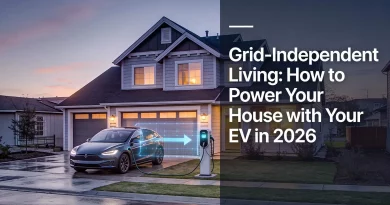 Ford F-150 Lightning Powering House