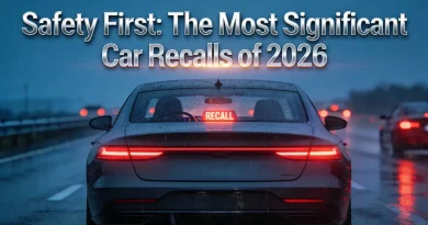 Automotive Recall Notice on Tablet