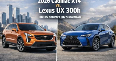 2026 Cadillac XT4 vs Lexus UX