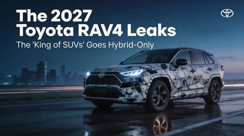 2027 Toyota RAV4 Rendering