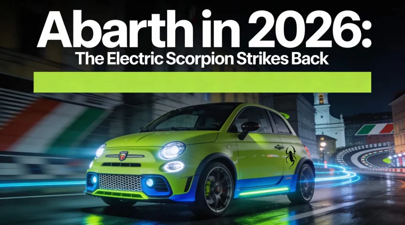 Abarth 600e Scorpionissima