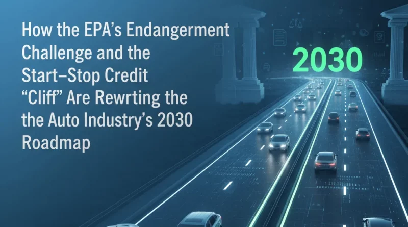 EPA Endangerment Challenge Start‑Stop Credit