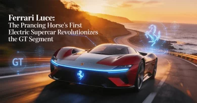 Ferrari Luce Prancing Horse First Electric Supercar