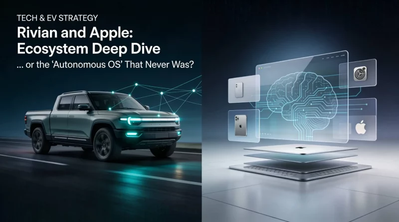 Rivian and Apple: Ecosystem Deep Dive or the "Autonomous OS" That Never Was?