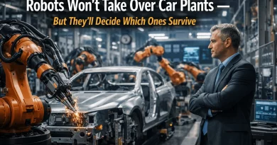 Robots Wont Take Over Car Plants They Decide Which Ones Survive