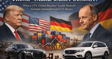 Trump Merz Tariff Summit