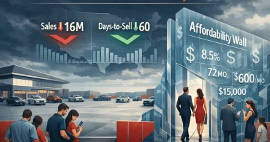 US Auto Market 2026 Fewer Sales Faster Sells